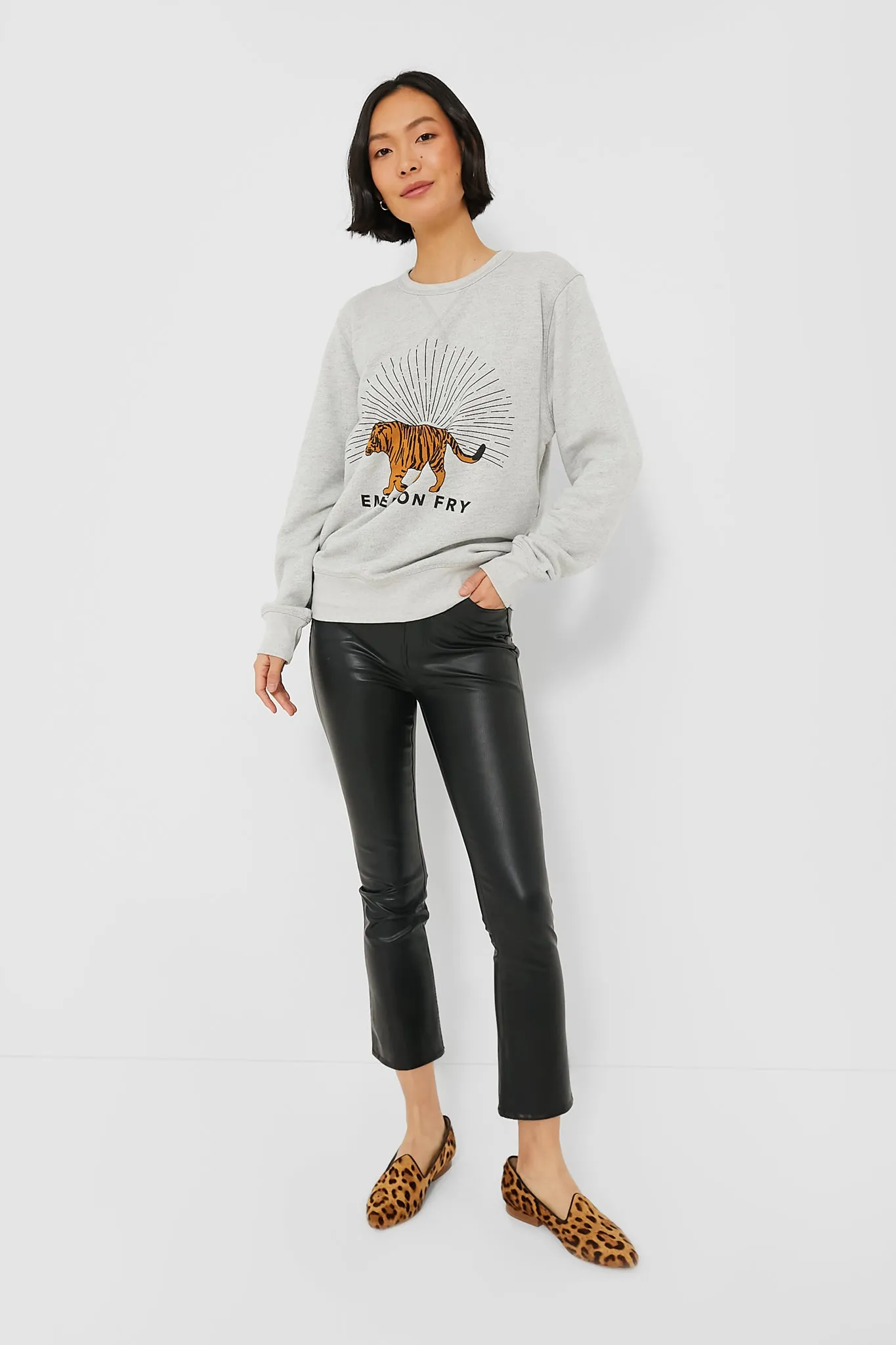 Gray Tiger Sweatshirt