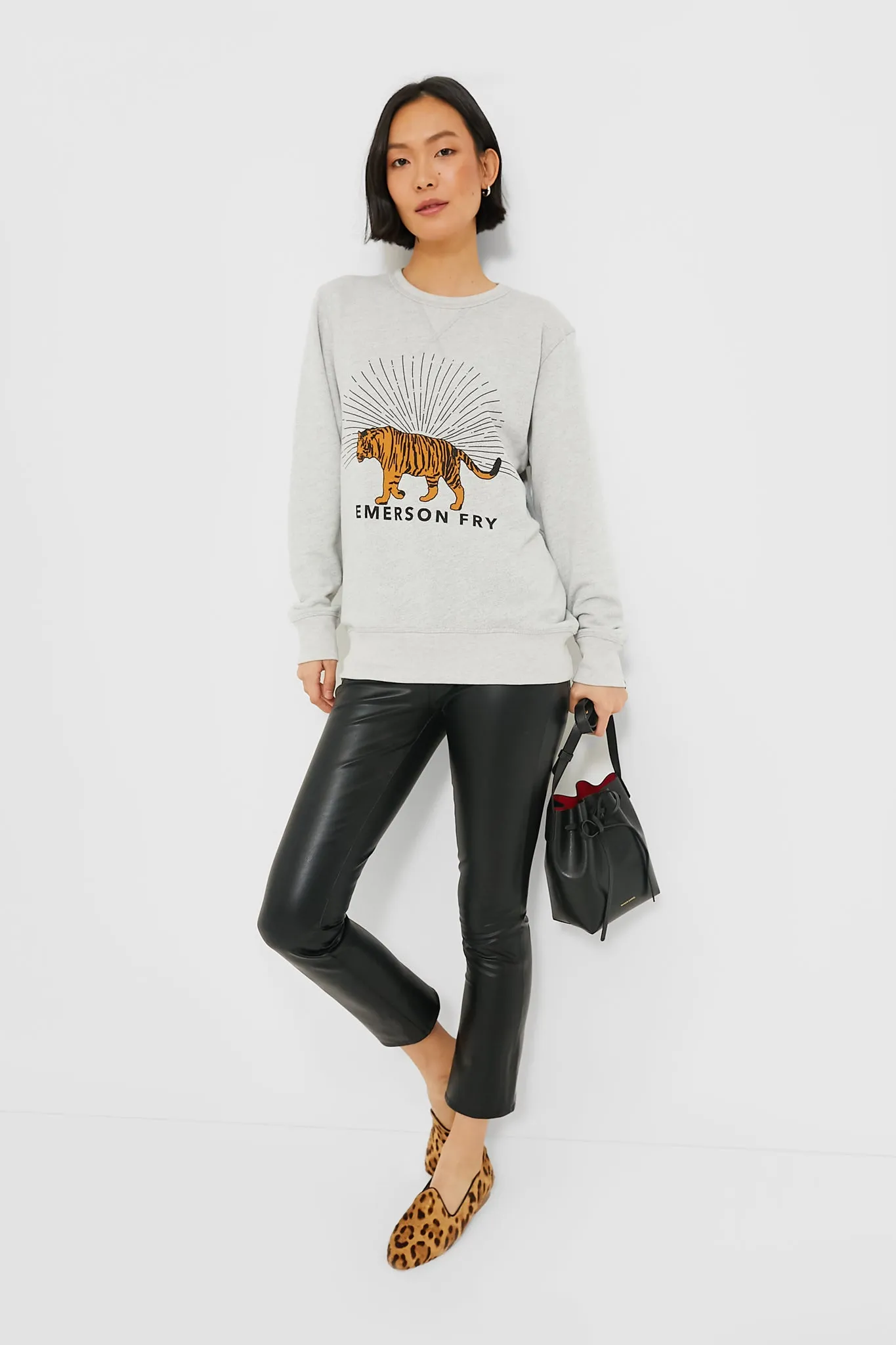 Gray Tiger Sweatshirt