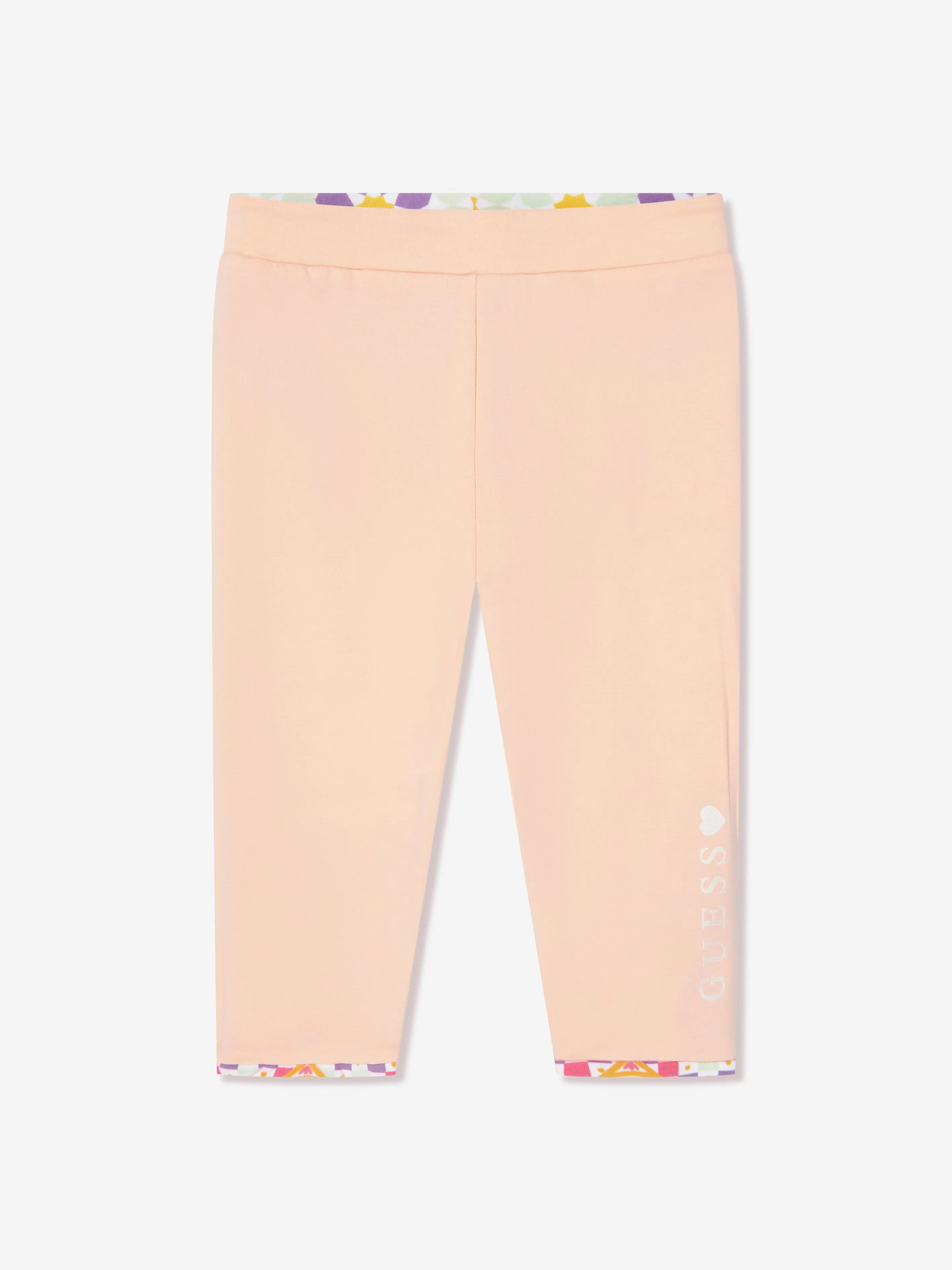 Guess Girls Reversible Leggings in Multicolour