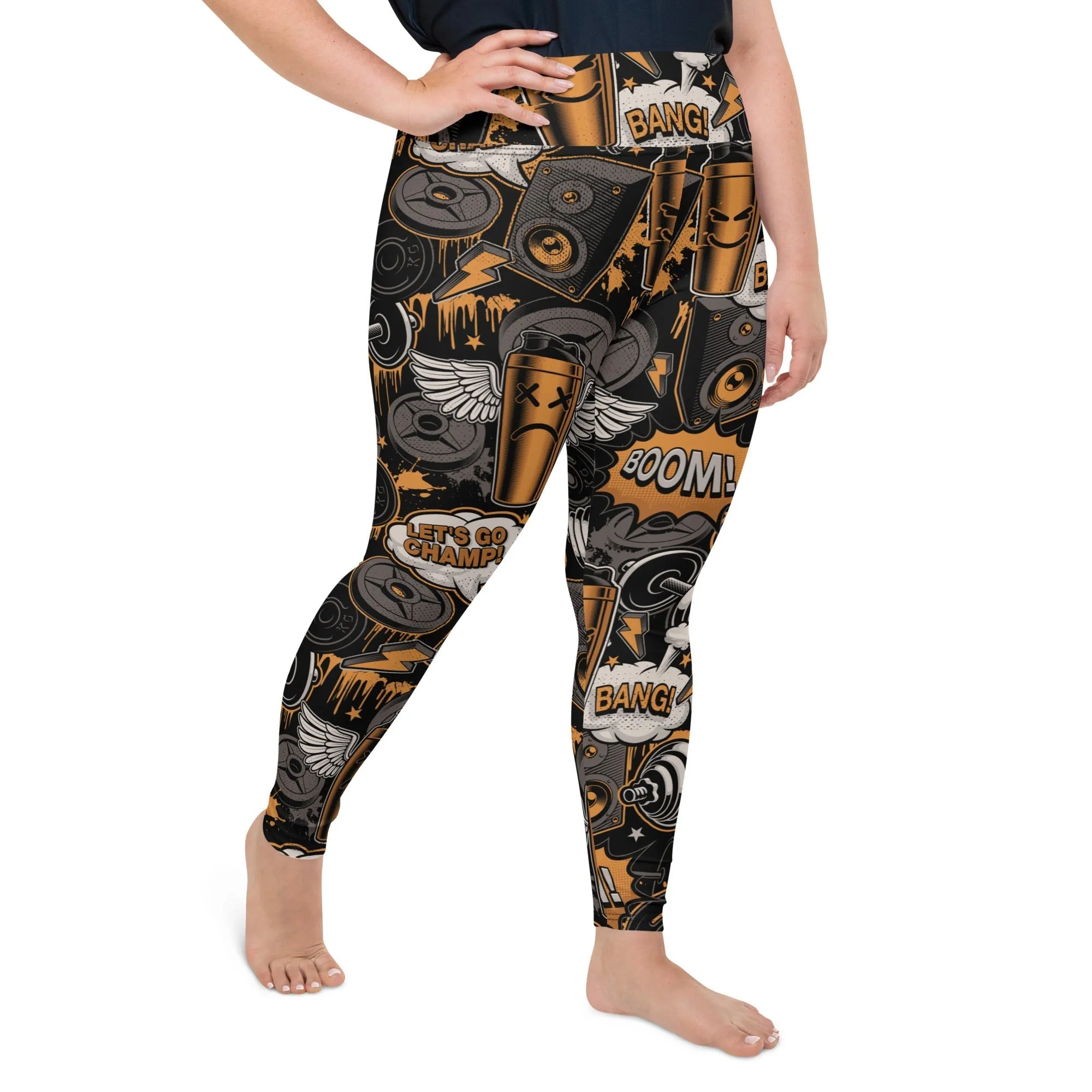 Gym Passion Plus Size Leggings