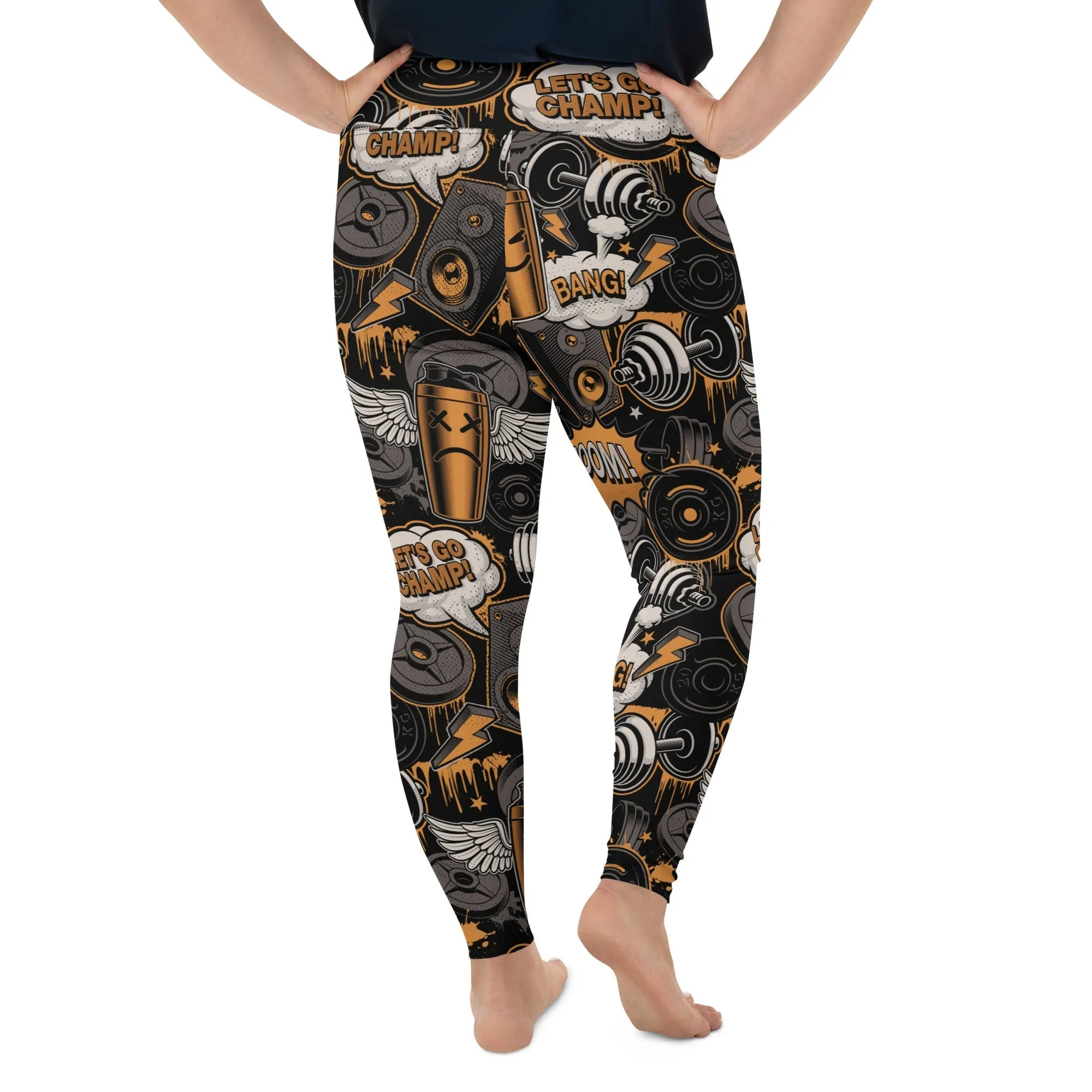 Gym Passion Plus Size Leggings