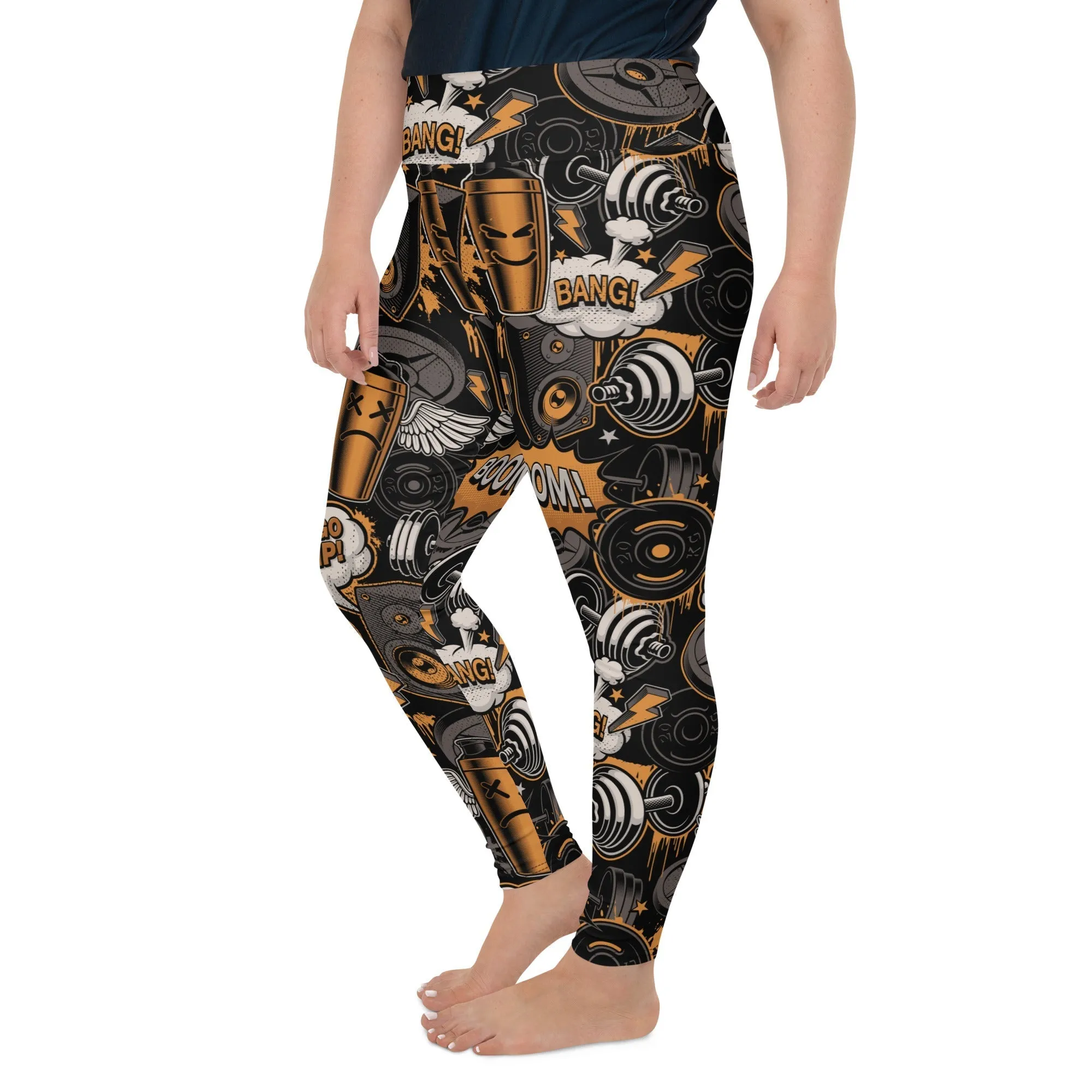 Gym Passion Plus Size Leggings