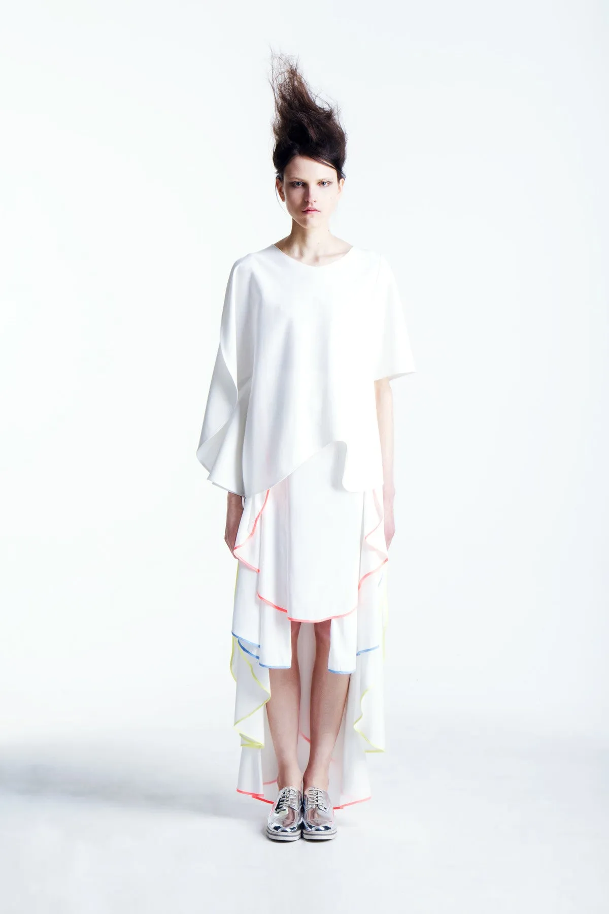 Half Circle Tee Top