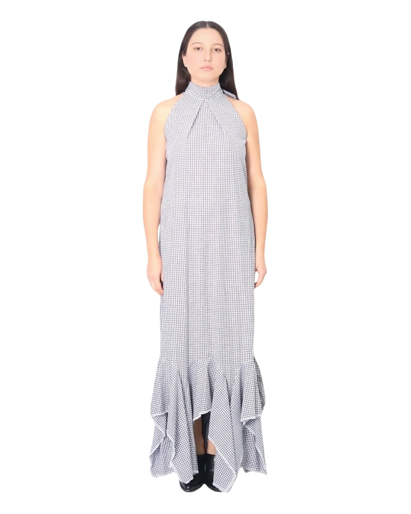 Halter Neck Maxi Dress
