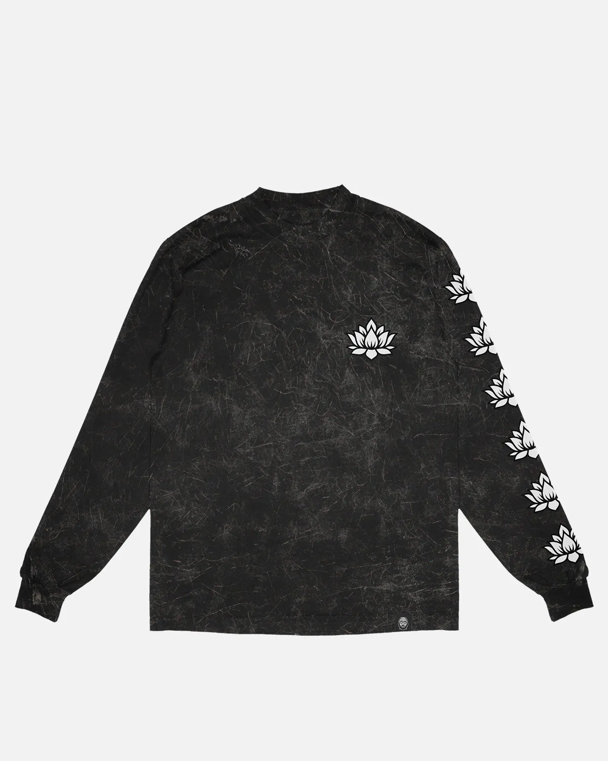 Happy Birthday, My Son Long Sleeve T-Shirt (Black Mineral Wash)