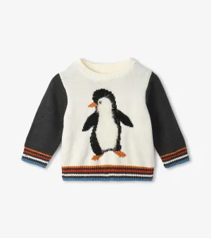 Happy Penguin Baby Sweater | Hatley