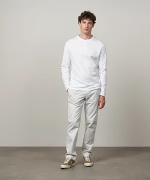 Hartford White Henley T-Shirt
