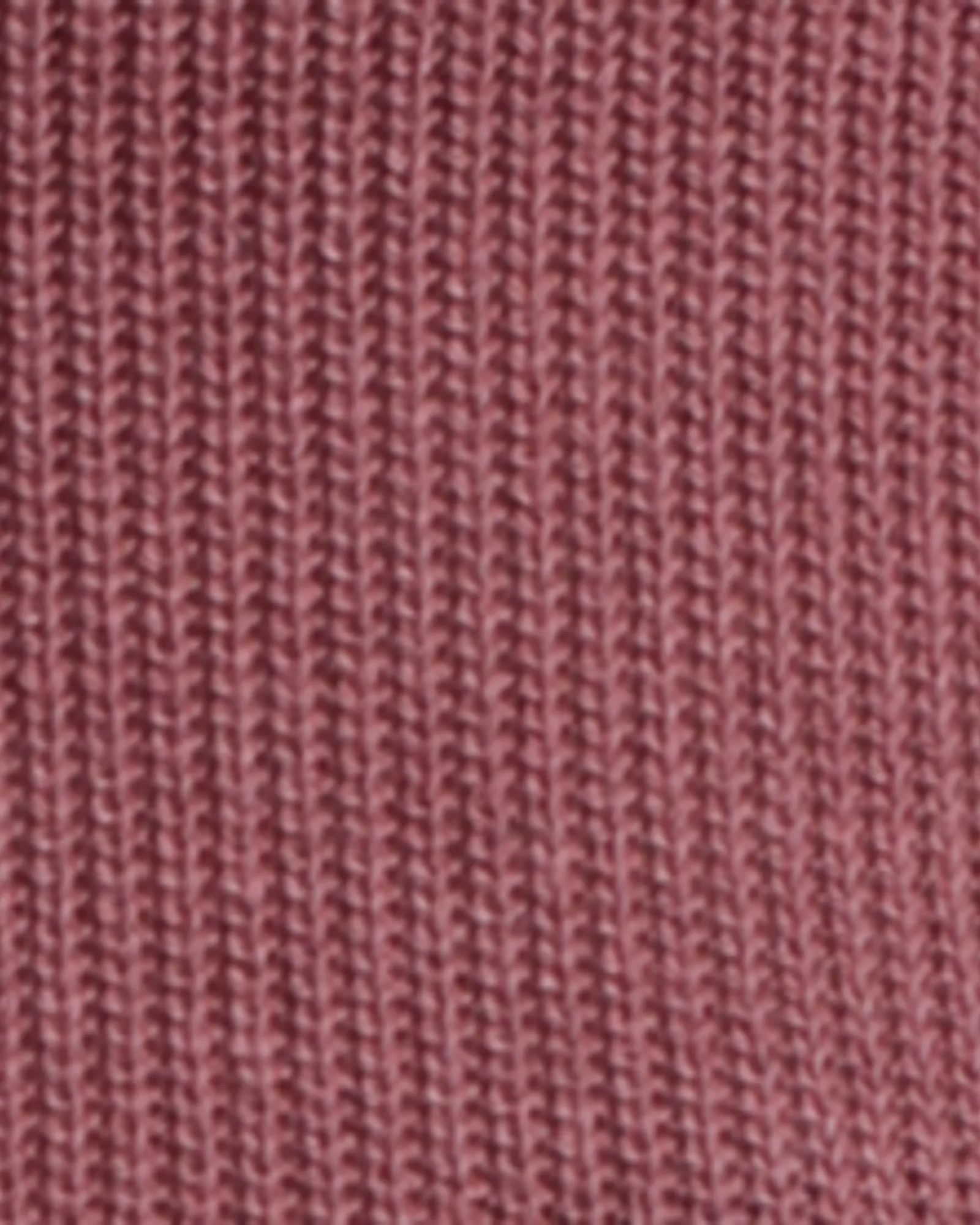 Heather Wool-Blend Tunic Sweater | Mauve