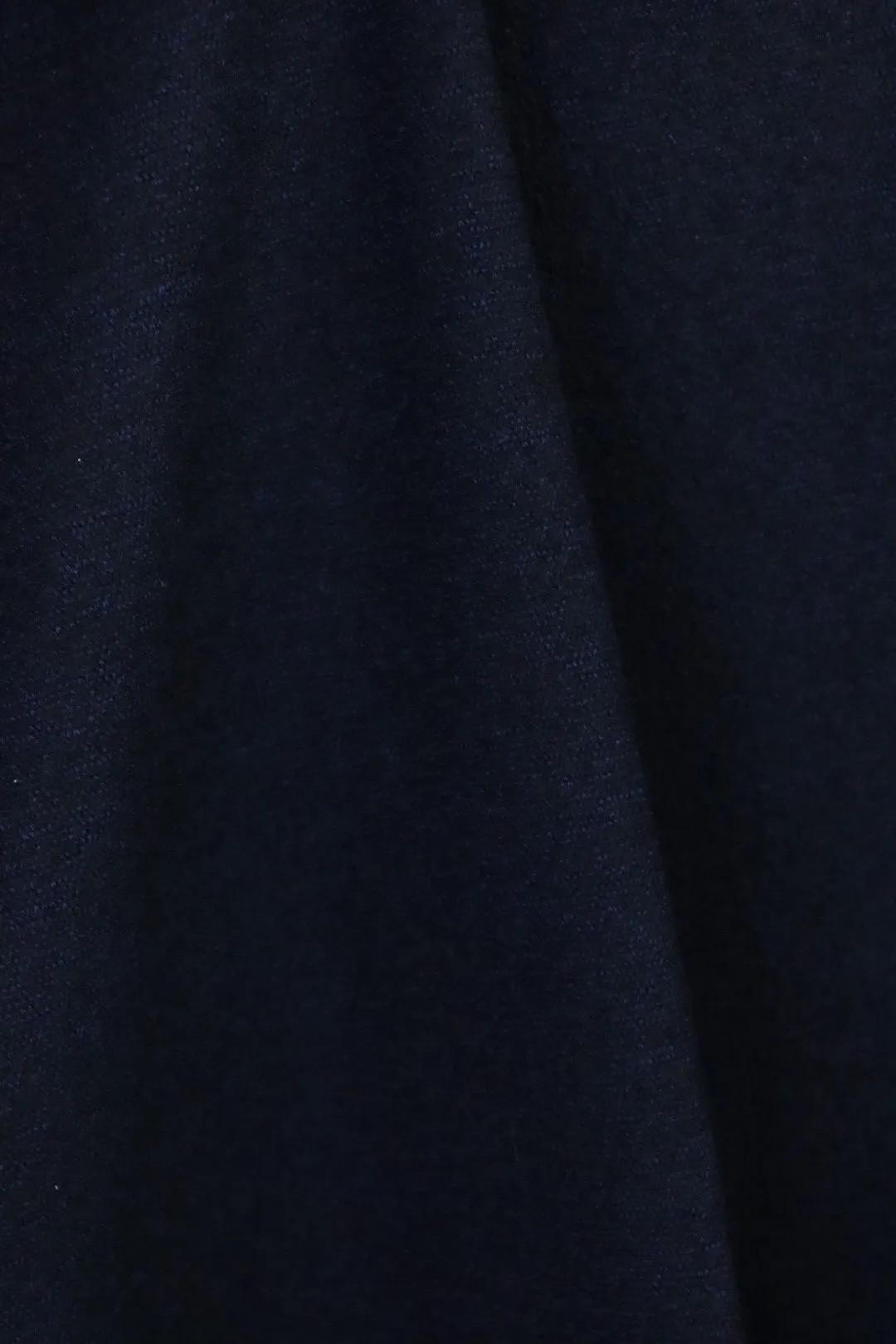 Heathered Navy Bray Yarn Dyed Wool Knit | By The Half Yard