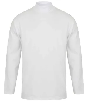 Henbury Long Sleeve Roll Neck Top