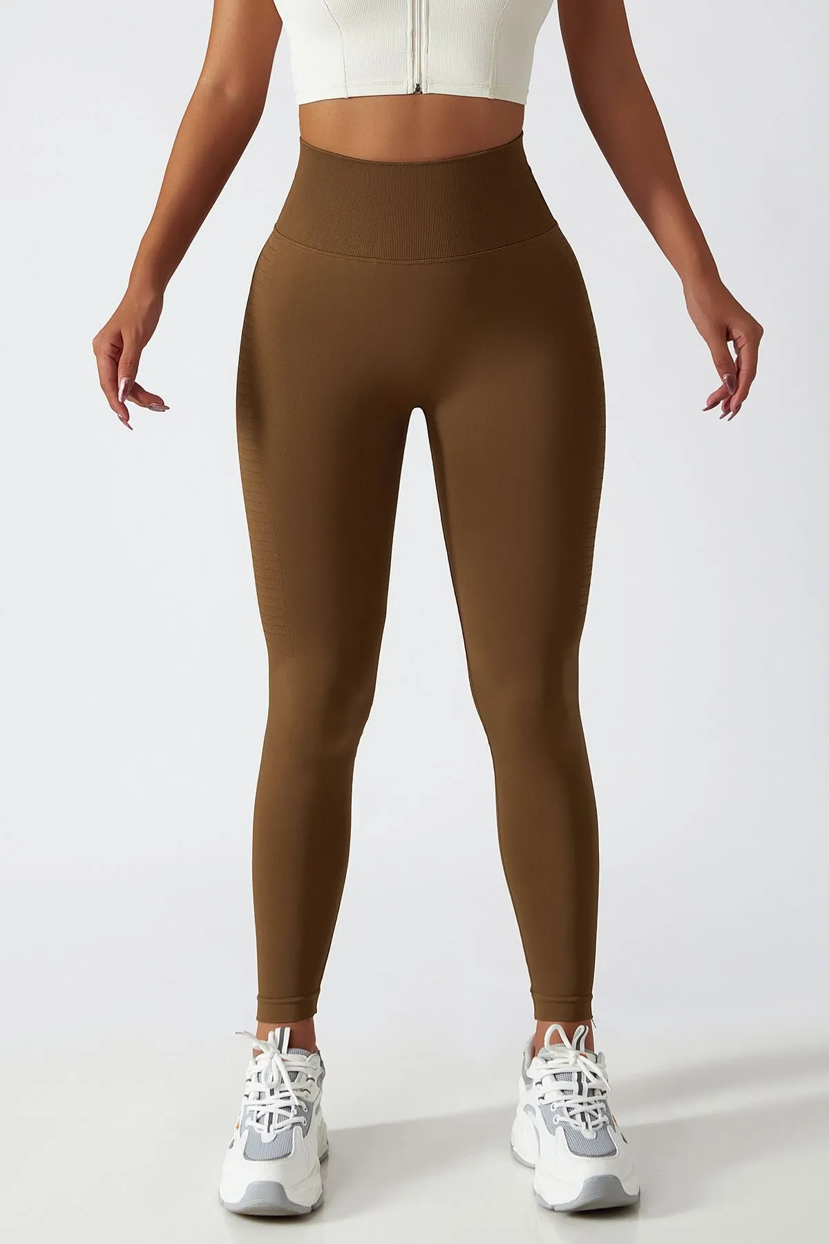 High-Rise Butt Lifting Seamless Leggings