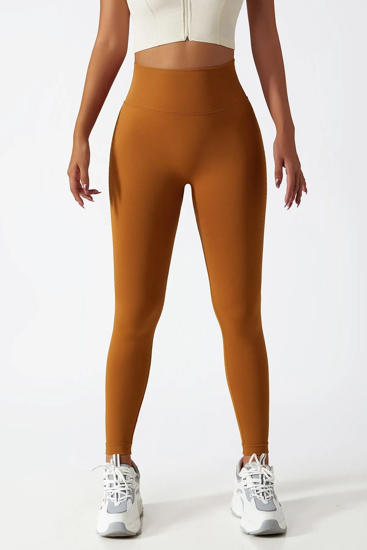 High-Rise Butt Lifting Seamless Leggings