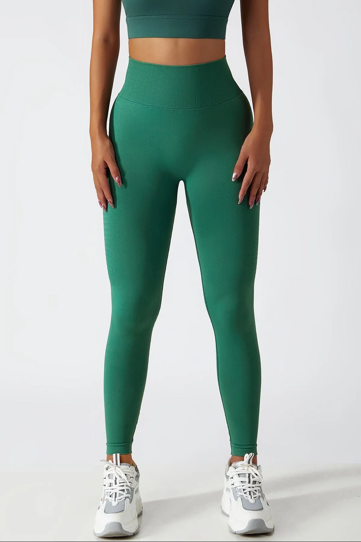High-Rise Butt Lifting Seamless Leggings