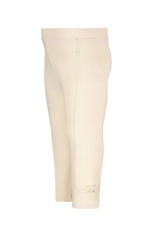 HILDIE bows at side legging Ivory