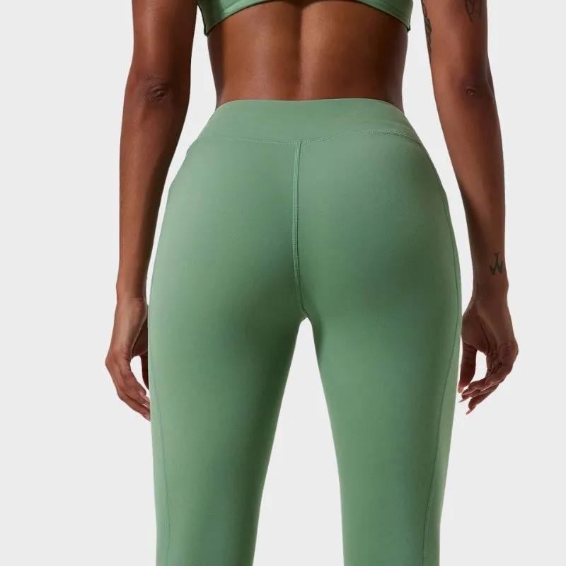 HILMA- Yoga Leggings med utsvängda ben
