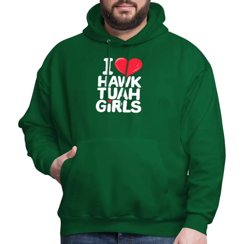I Love Hawk Tuah Girls Hoodie