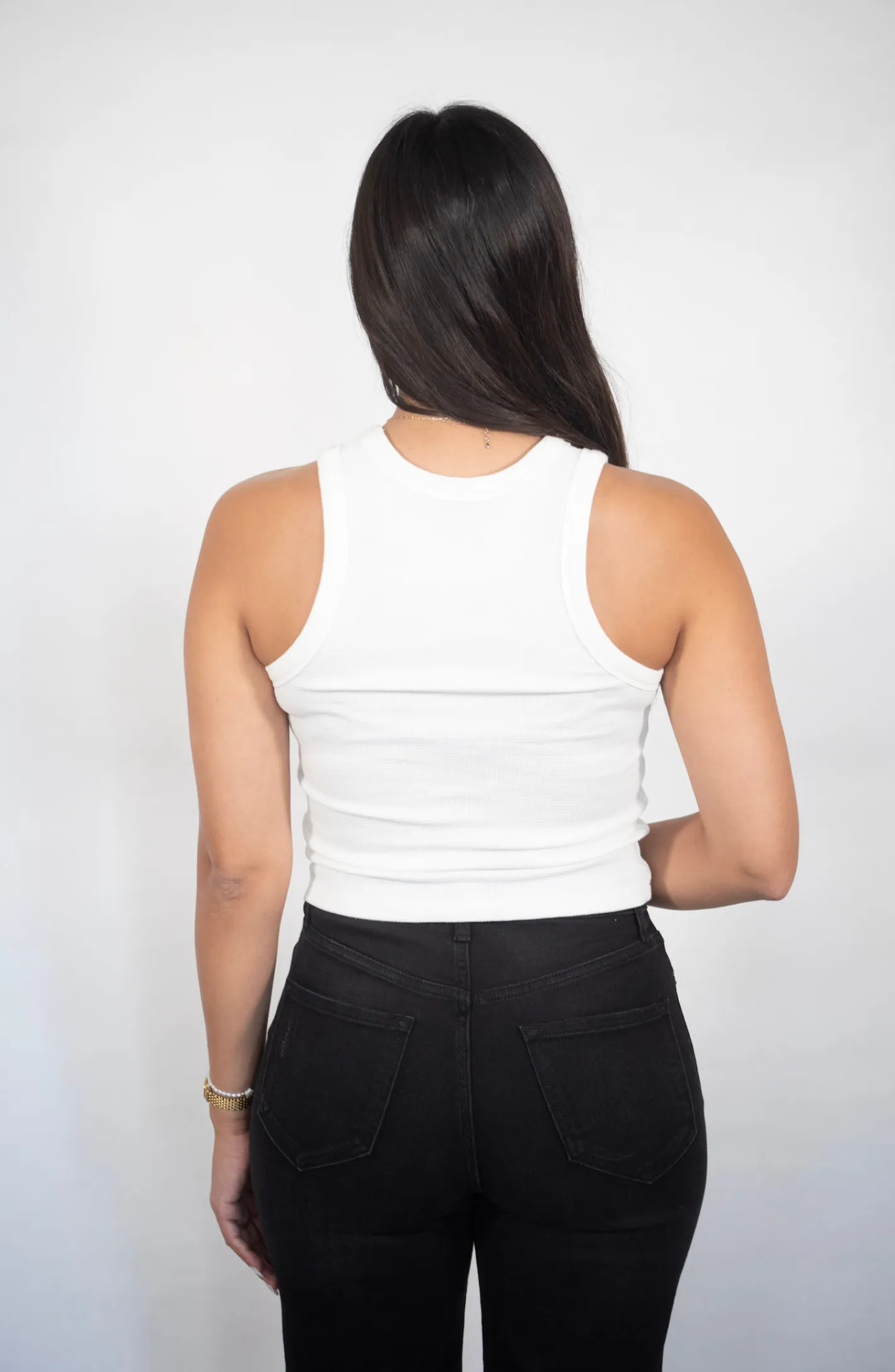 In Your Sights Cream Rose Tank Top