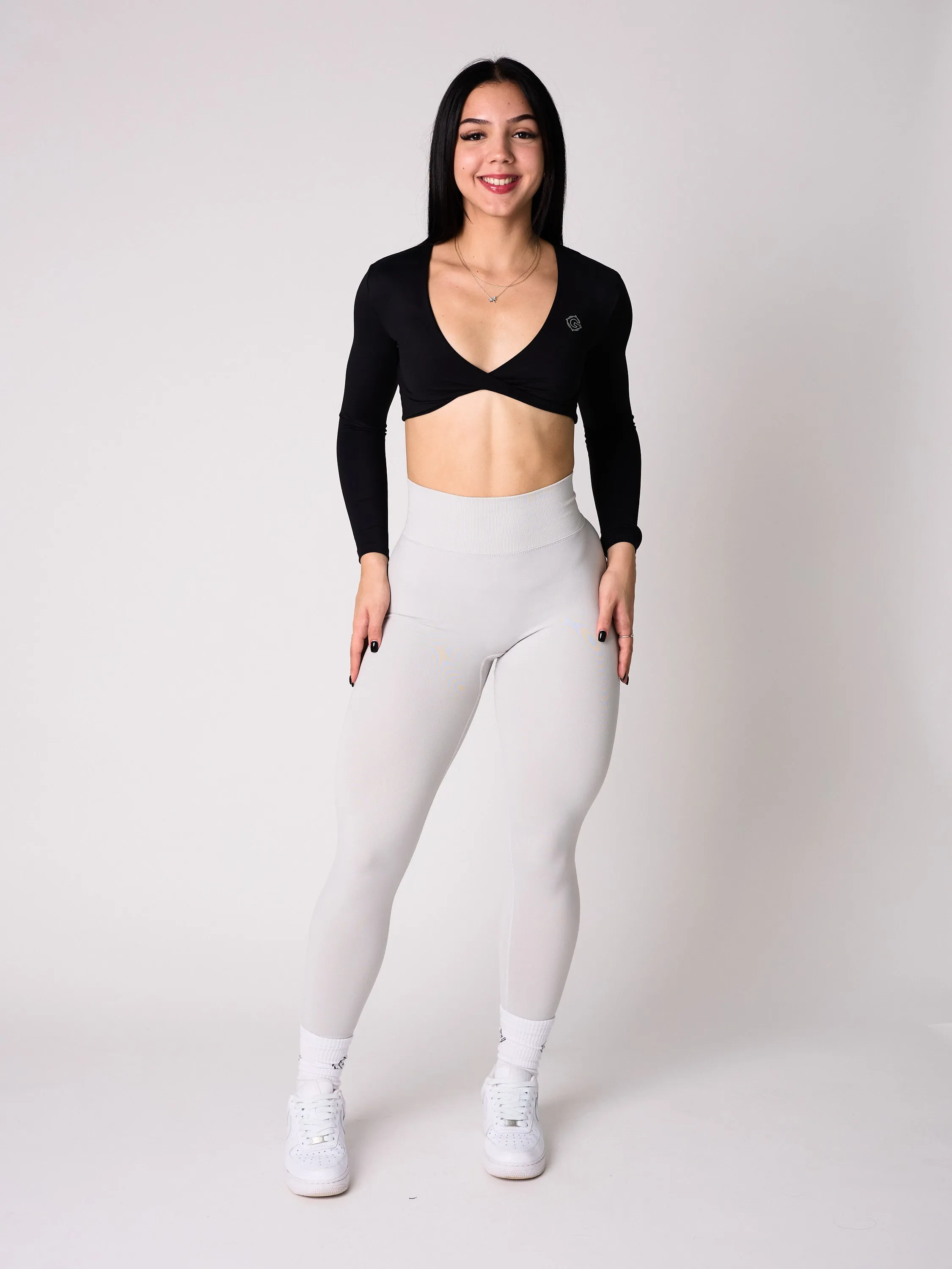 It's a wrap crop top