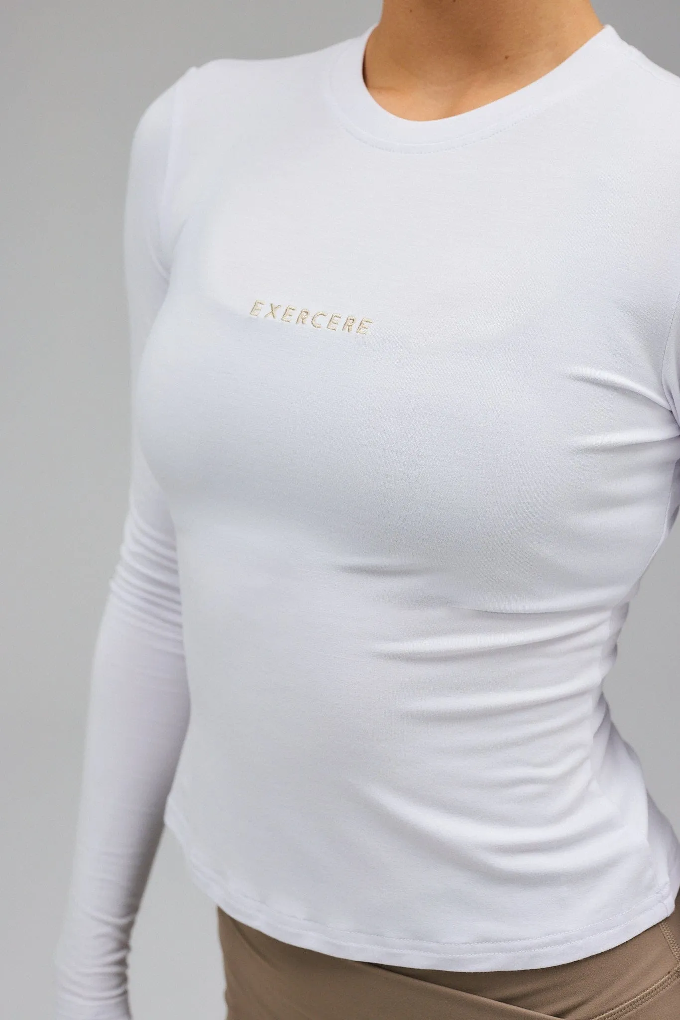 Jersey Long Sleeve - Crystal White
