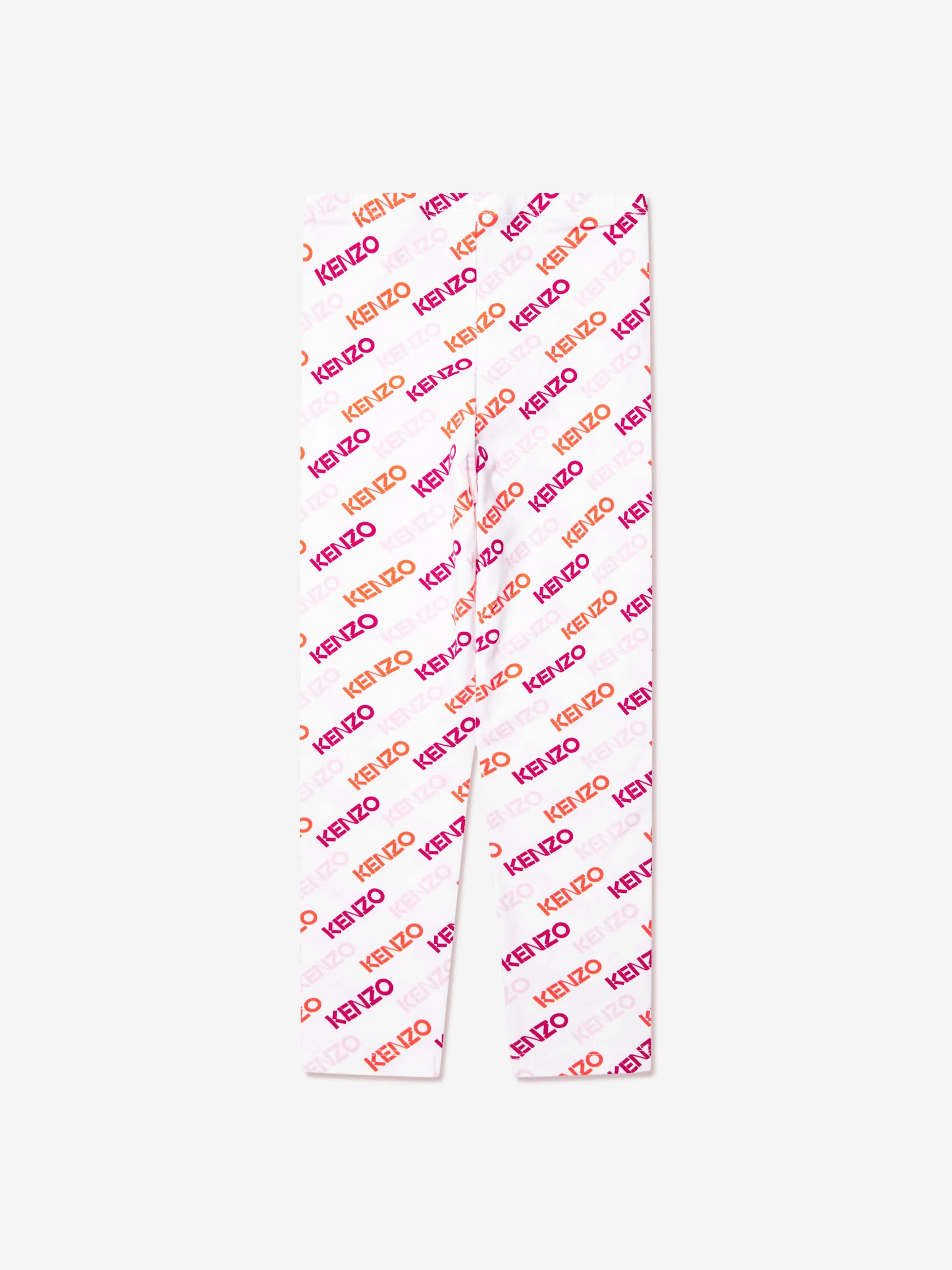 KENZO Baby Girls Logo Leggings in White