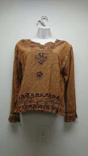 Kurti Blouse Top in Natural