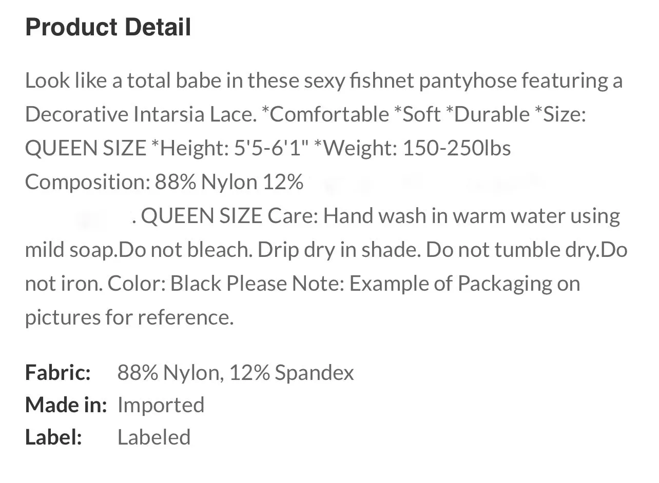 Lace Stockings FINAL SALE!