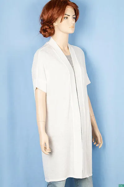 Ladies half sleeve long Drape Cardigan