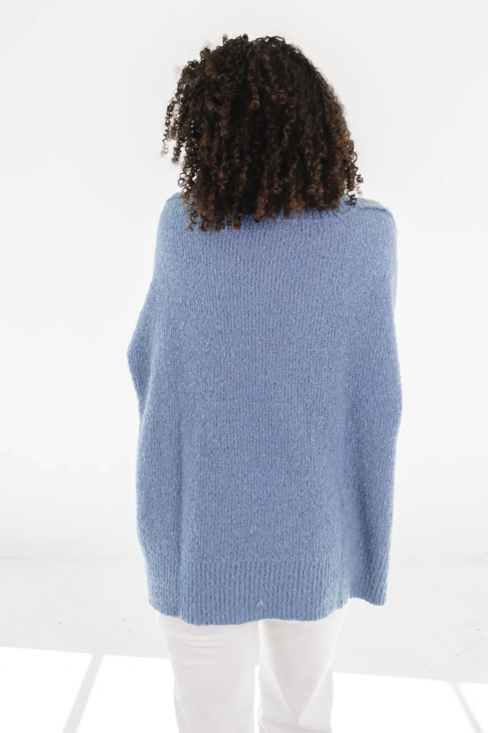 Lazy Saturday Sweater - Blue