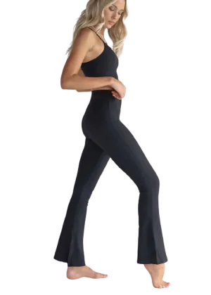 Leelo Sculpt Flare Leggings - Black