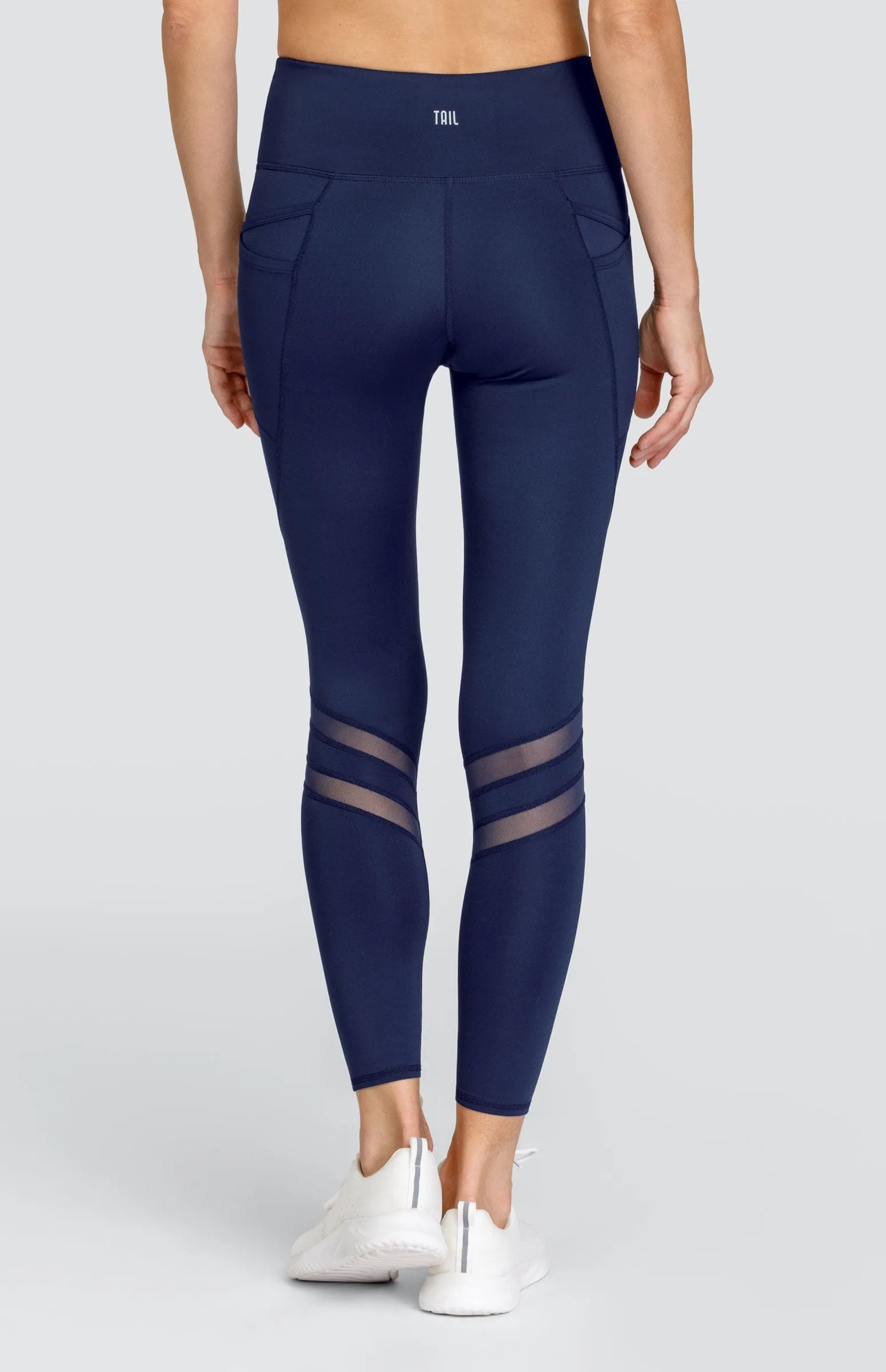 Leon 24" Leggings - Navy Blue