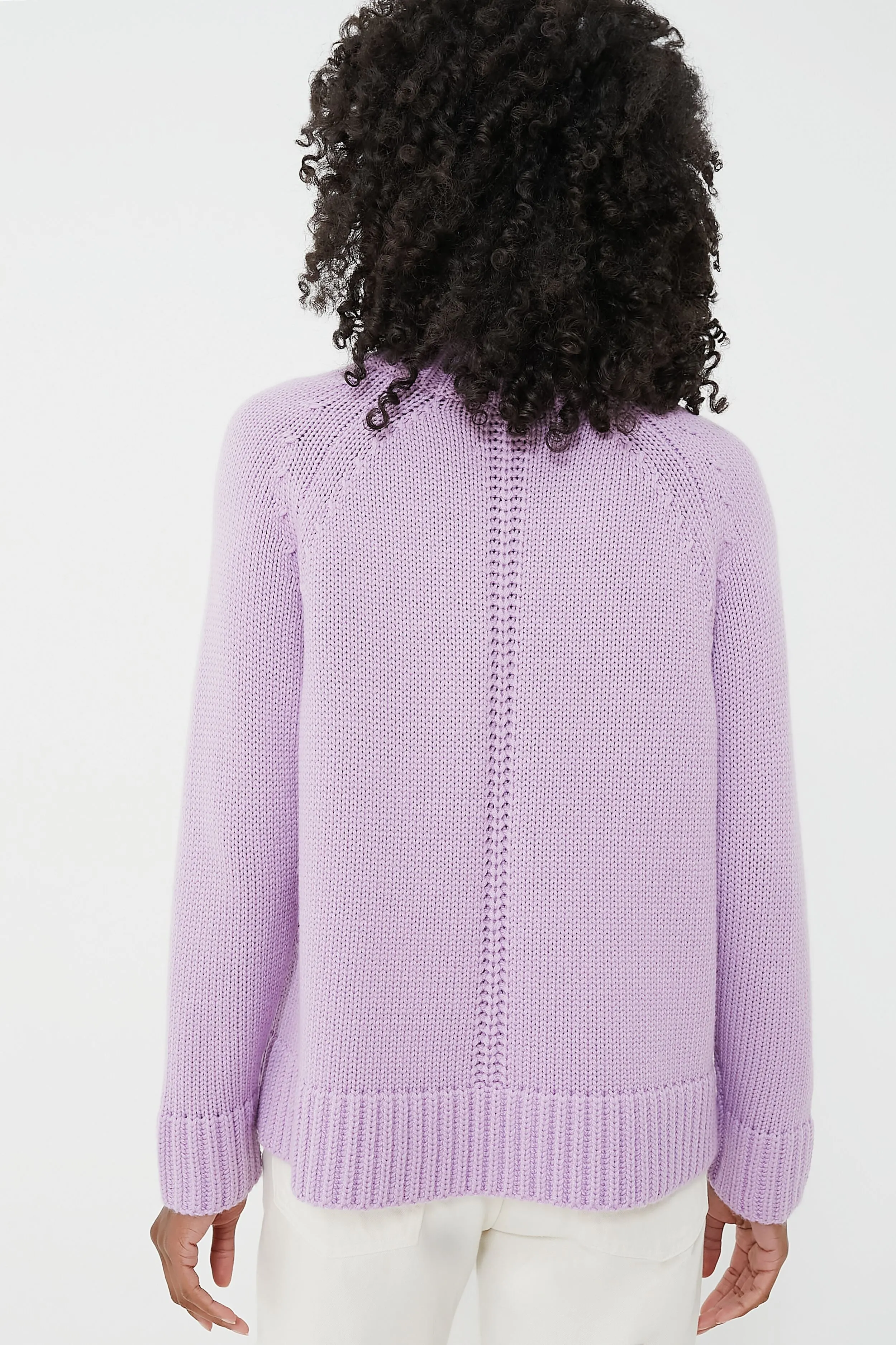 Lilac Claude Crewneck Sweater