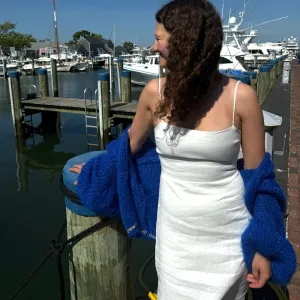 Lizzie Cardigan - Royal Blue