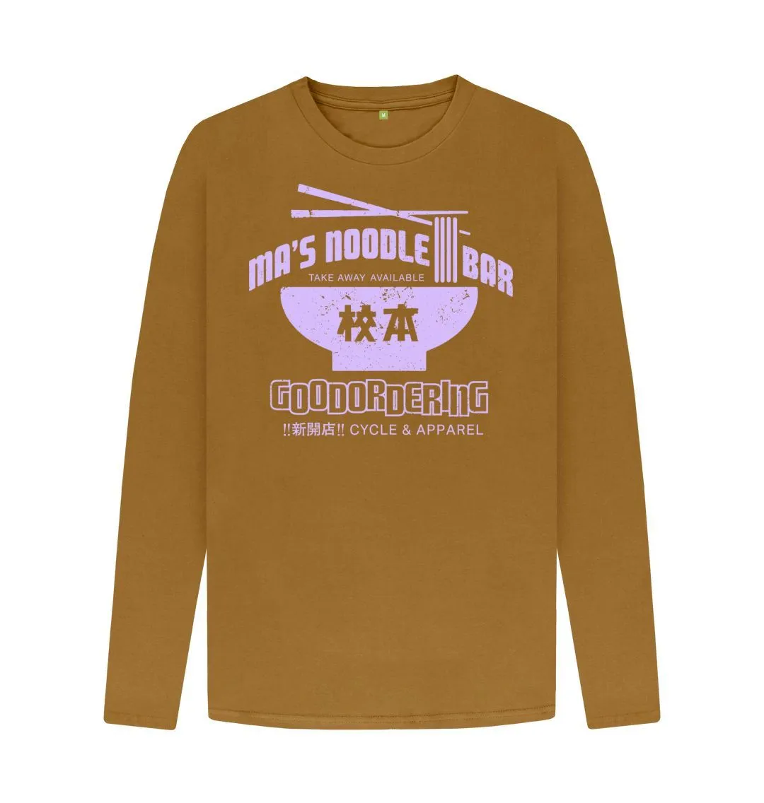 Long Sleeve Ma’s Noodle Bar T-shirt