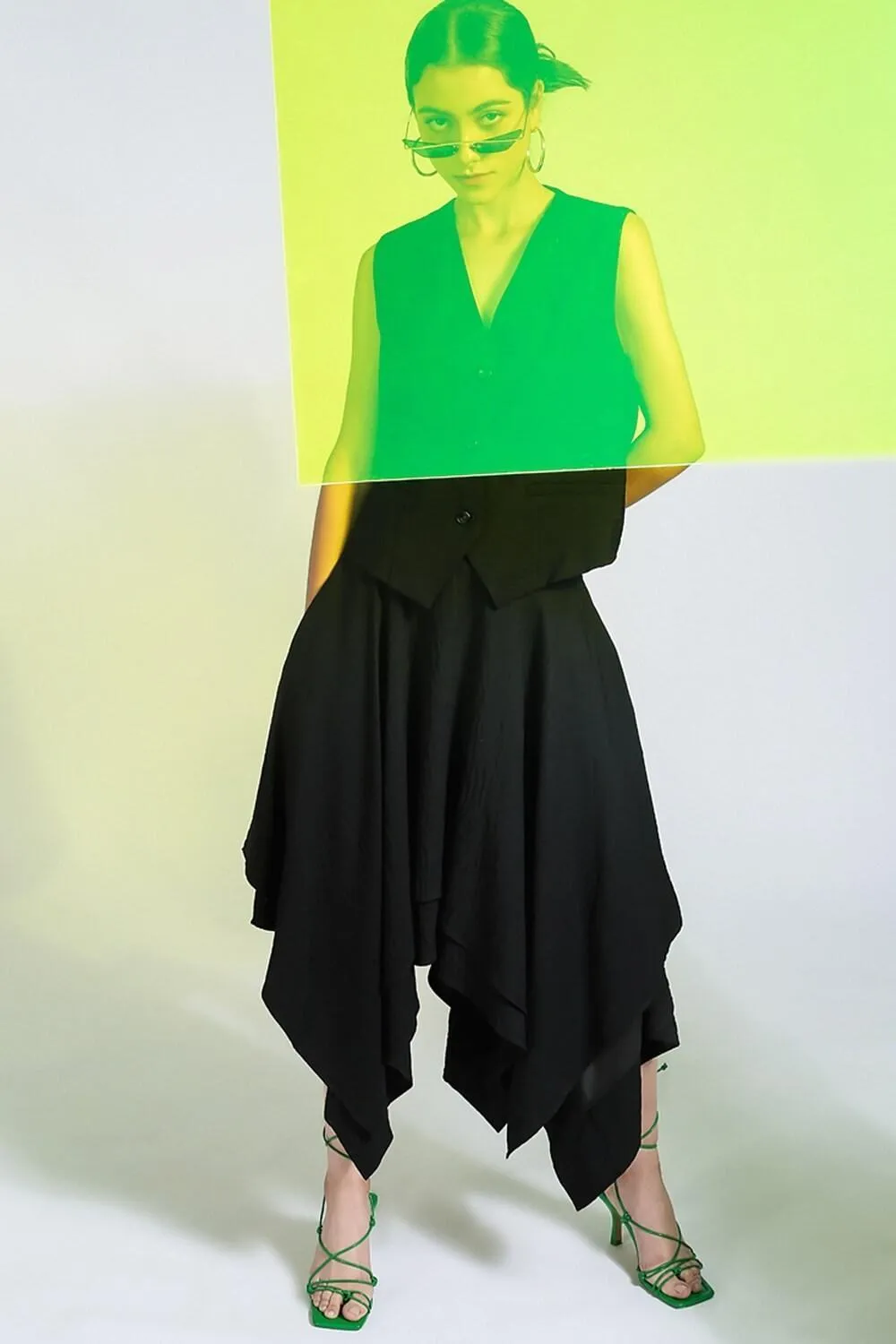 Lorena Asymmetric Skirt