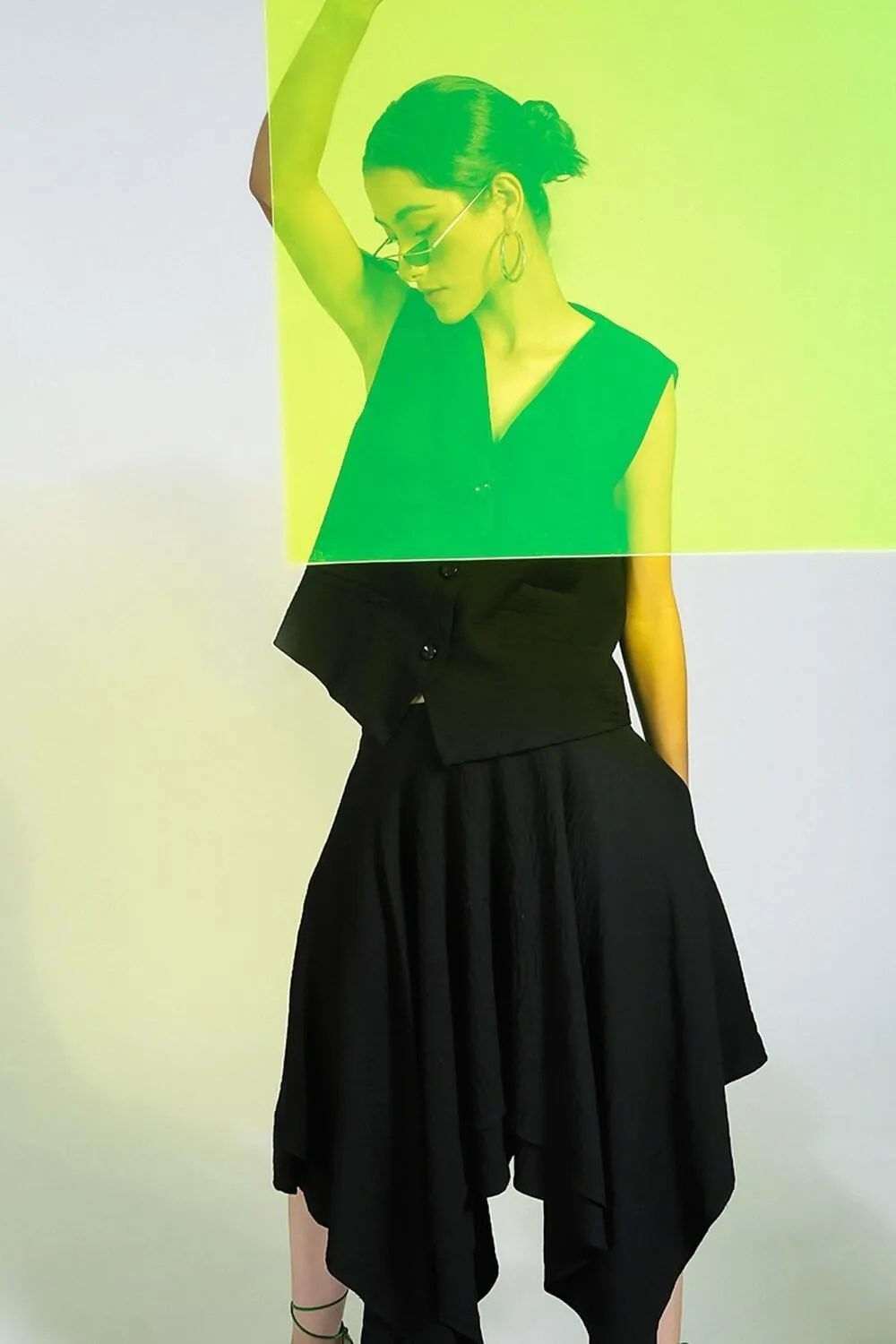 Lorena Asymmetric Skirt