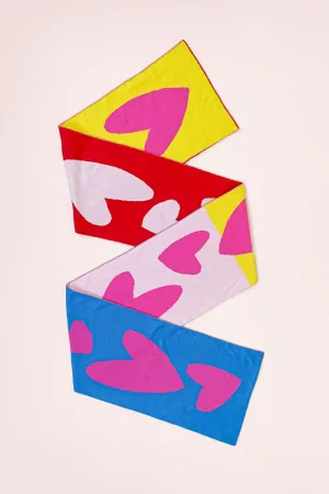 Love is Colorful Knit Scarf