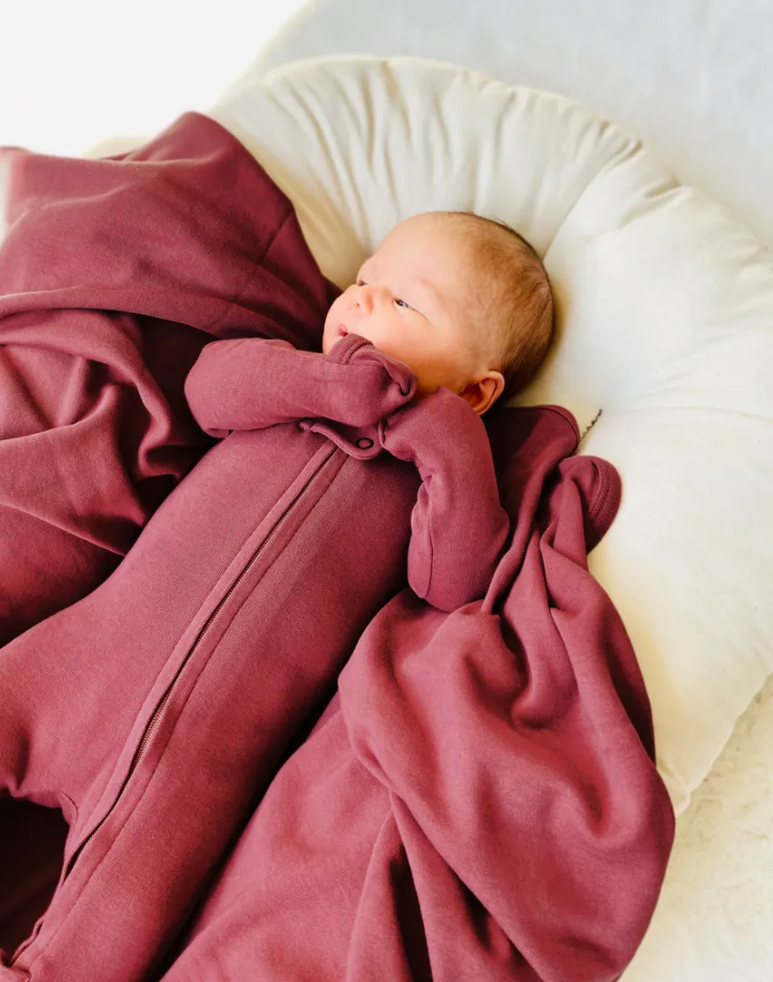 L'ovedbaby Organic Zipper Footie