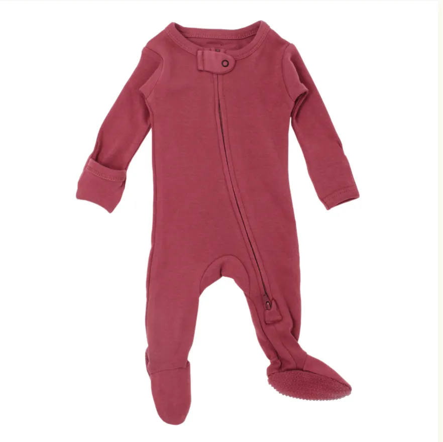 L'ovedbaby Organic Zipper Footie