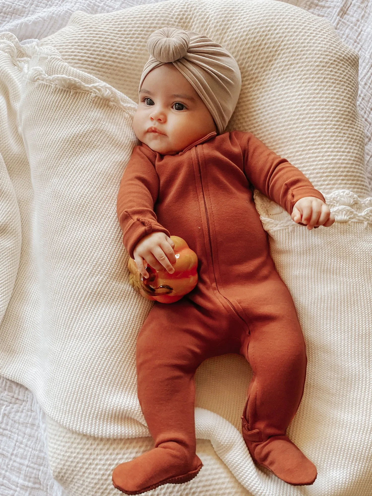 L'ovedbaby Organic Zipper Footie