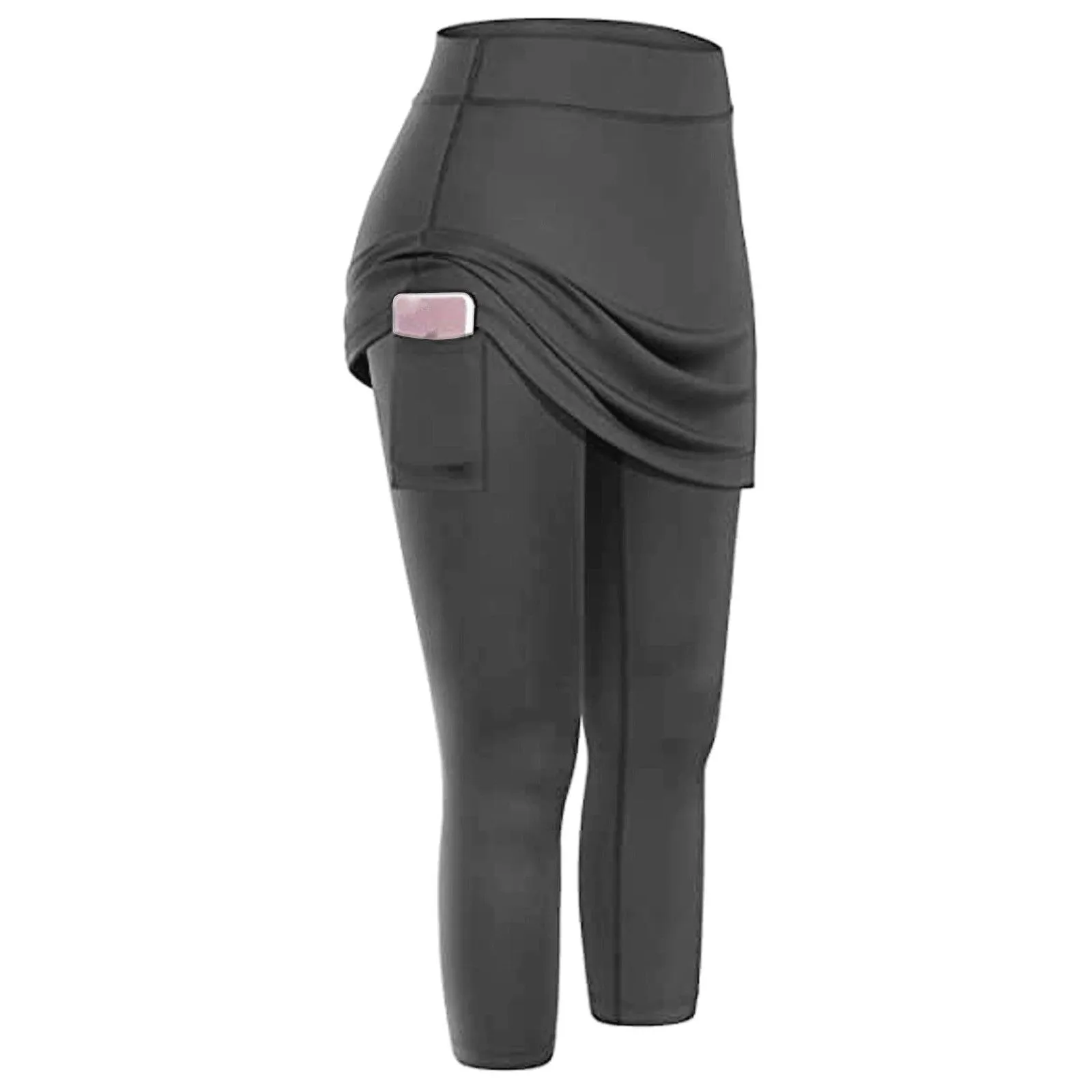 LovelyRLovely Women's Yoga Skirt Leggings With Pockets