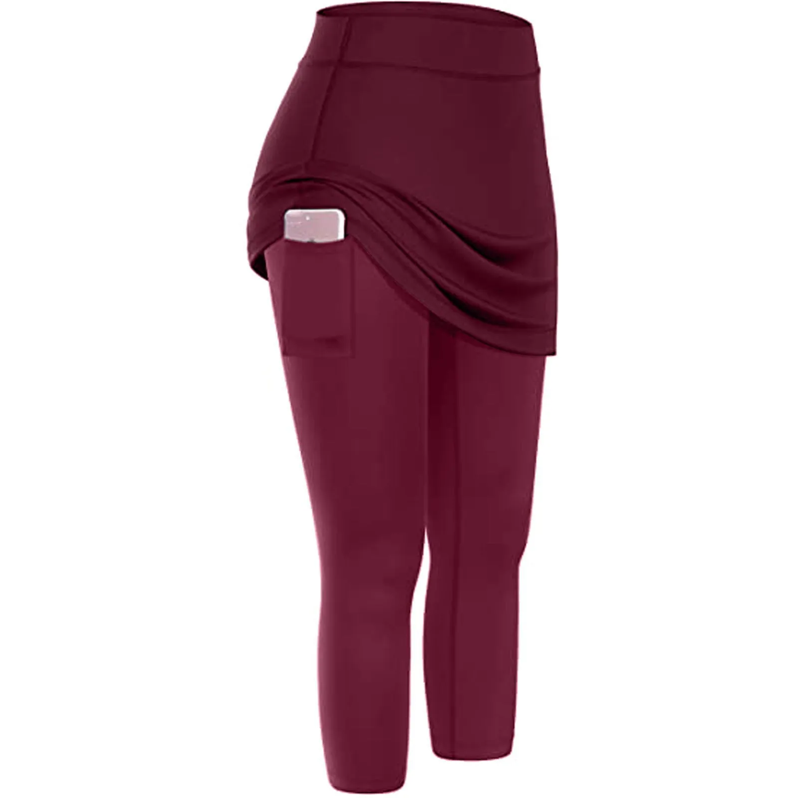 LovelyRLovely Women's Yoga Skirt Leggings With Pockets