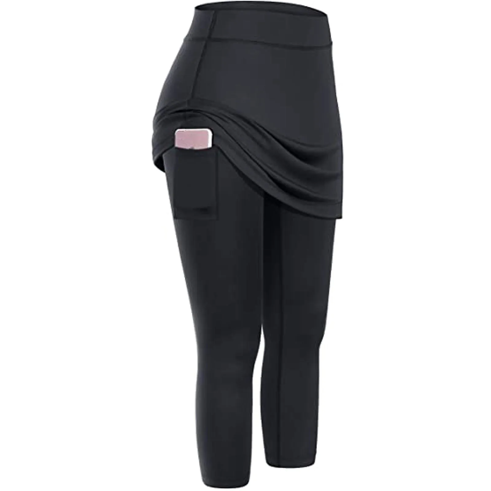LovelyRLovely Women's Yoga Skirt Leggings With Pockets