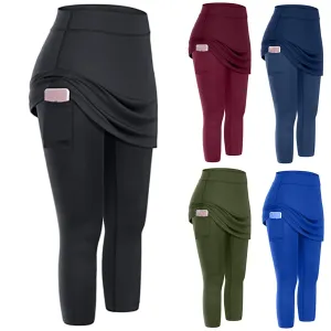 LovelyRLovely Women's Yoga Skirt Leggings With Pockets
