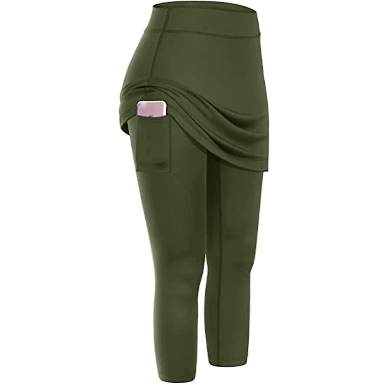 LovelyRLovely Women's Yoga Skirt Leggings With Pockets