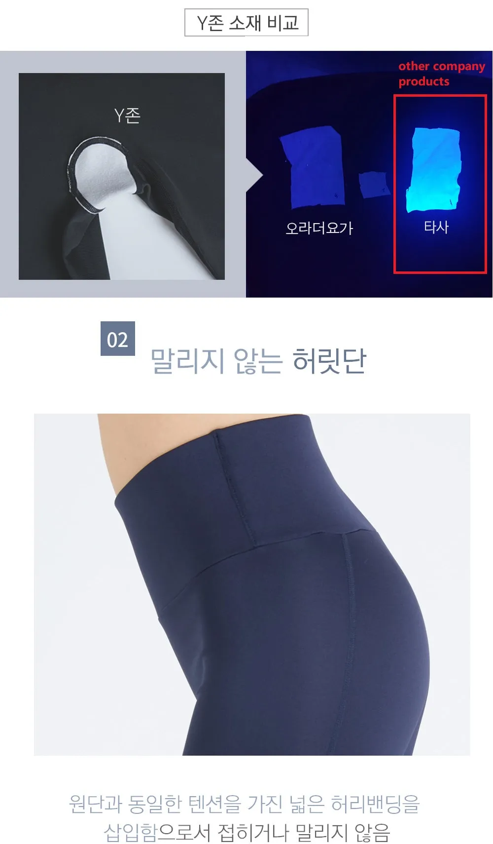Made in Korea Aura Yoga Leggings (panties all-in-one type for professional)
