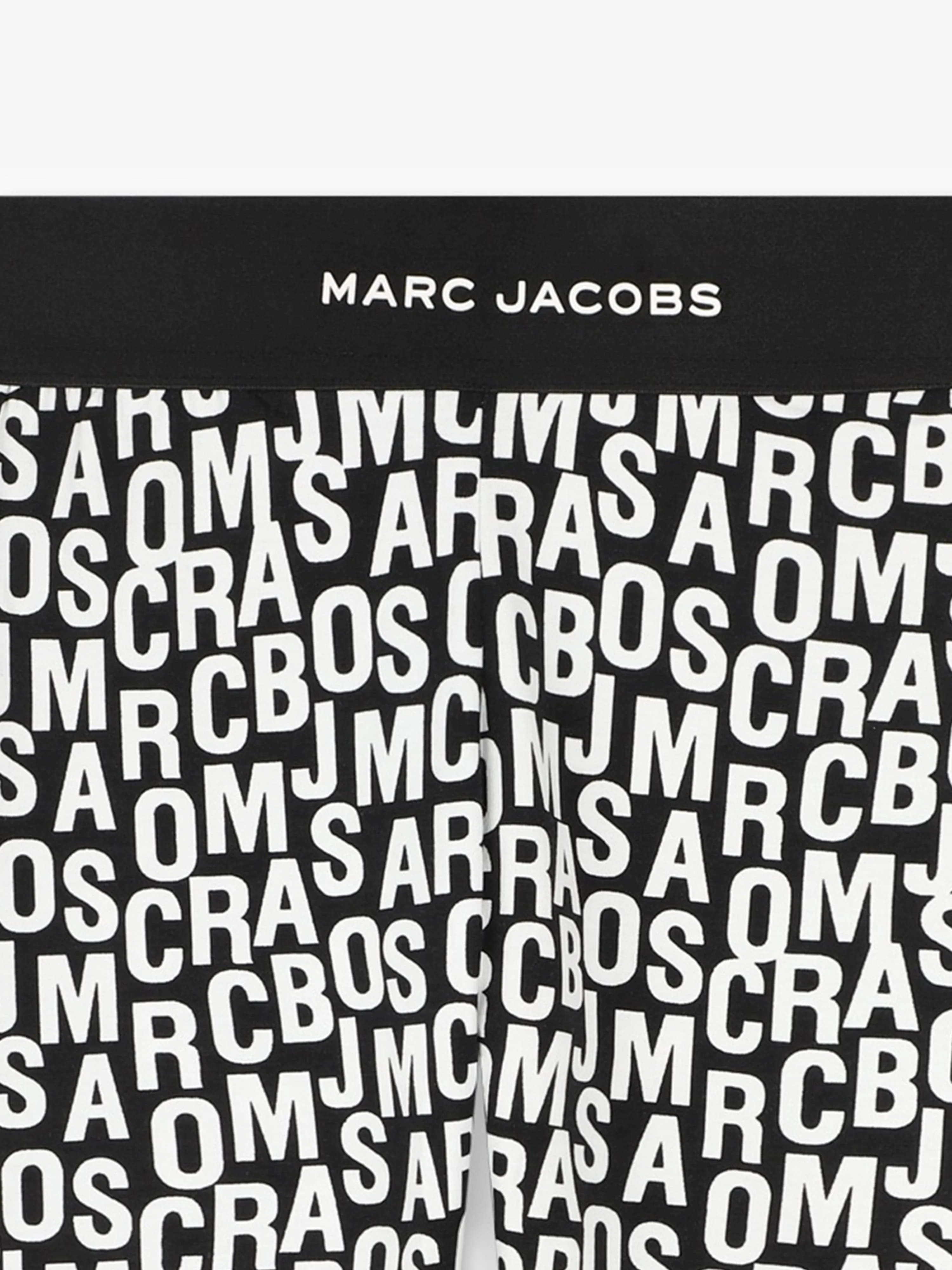MARC JACOBS Girls Logo Leggings in Black