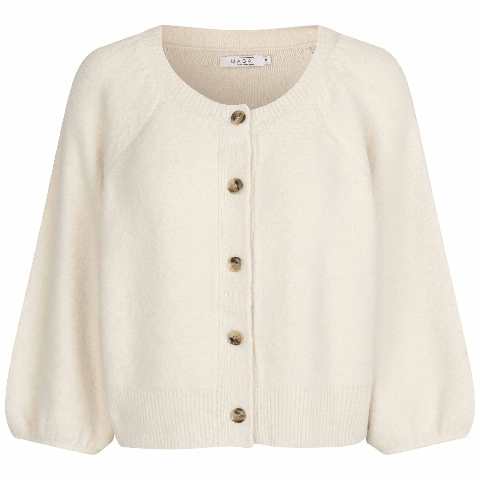 Masai Lakker Cardigan In Fog Cream