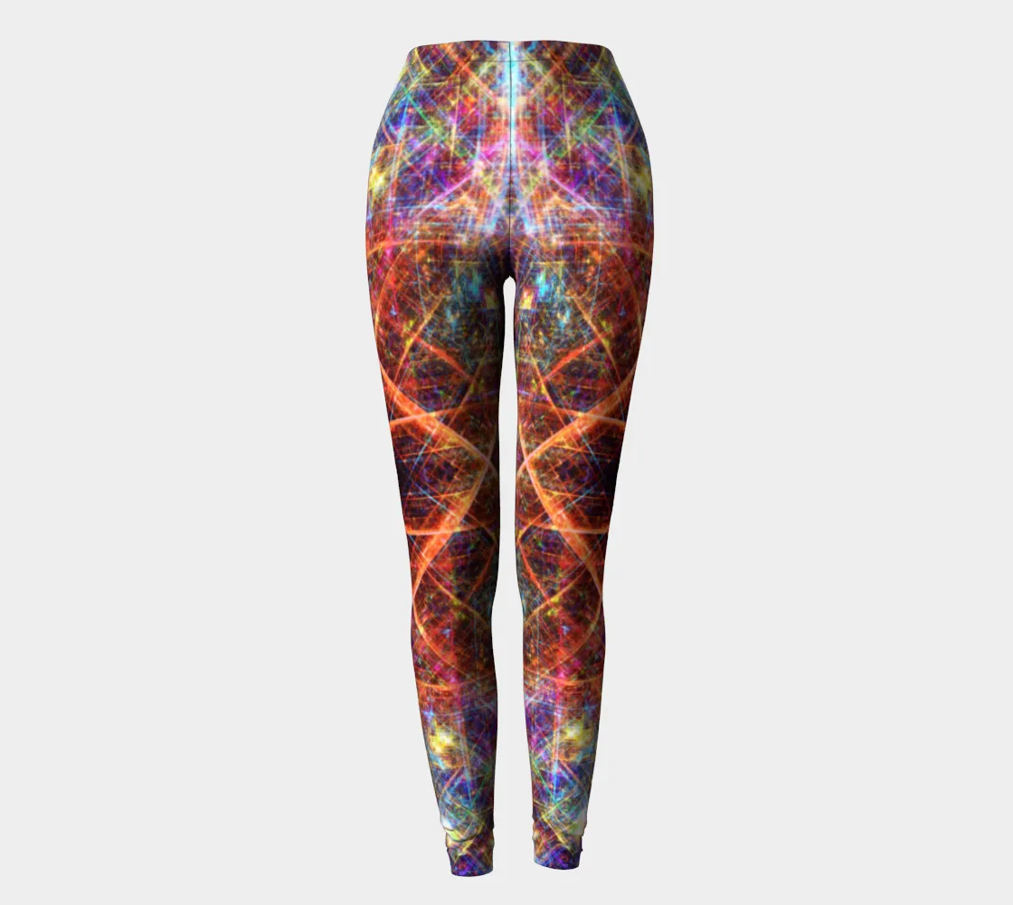 MATRIX RAINBOW MANDALA | LEGGINGS | YANTRART