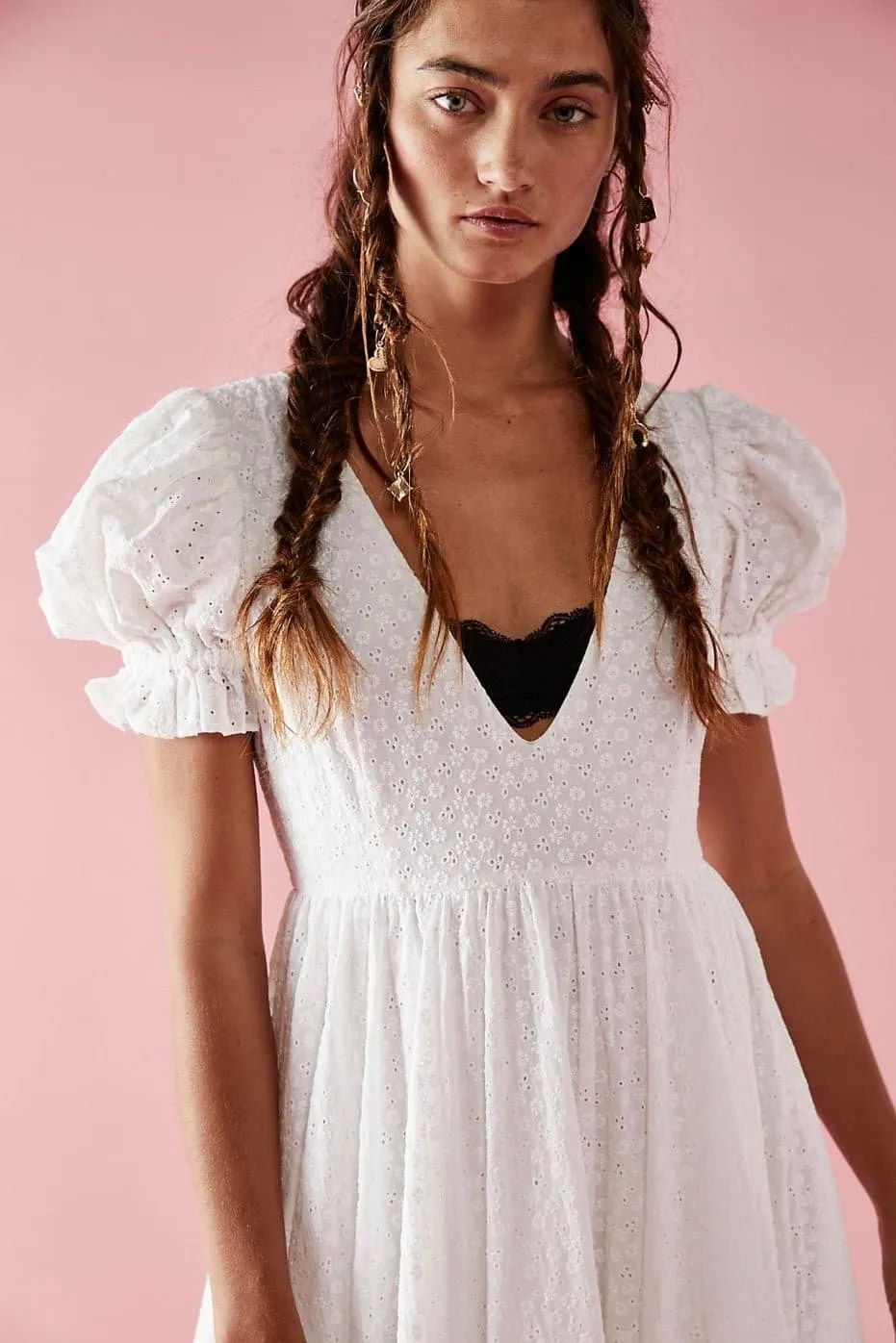 MAXI V NECK ANSEL BOHO WEDDING DRESS
