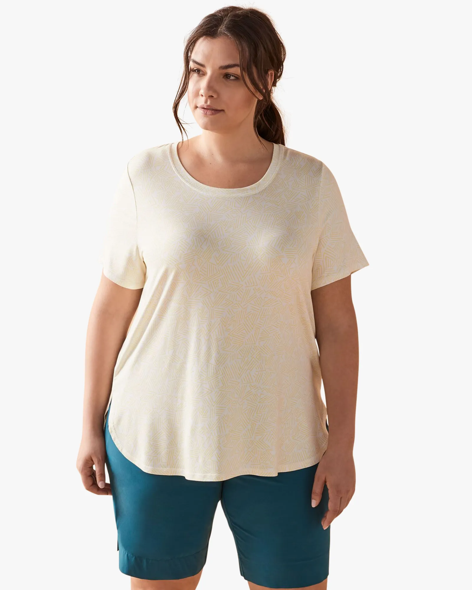 Melissa Knit Tee | Yellow / Yellow